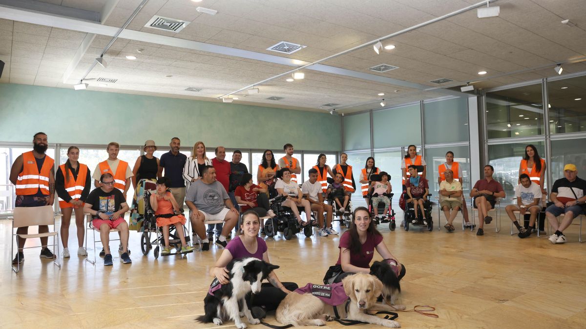 Vigo, Verbum. Campamentos del Concello de Vigo para gente con discapacidad con perros