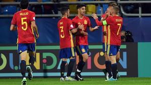 rpaniagua38934947 spain s midfielder marco asensio celebrates scoring with his170626185707