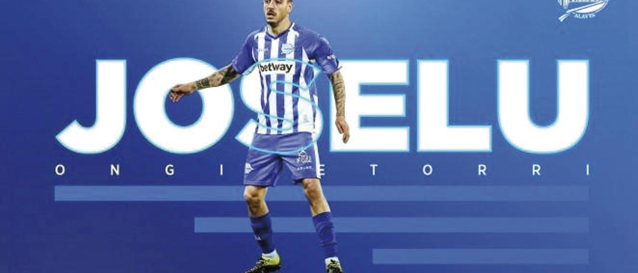 Anuncio del Alavés del fichaje de Joselu.