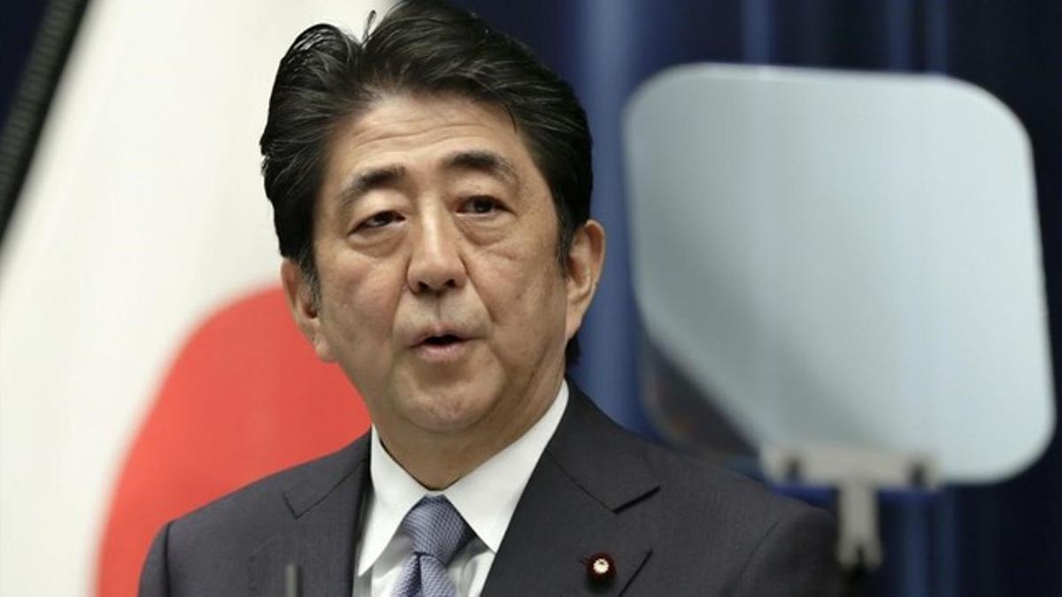 El primer ministro japones, Shinzo Abe.