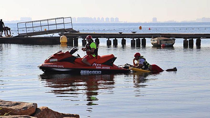 Moto de agua en un simulacro de rescate | CARM