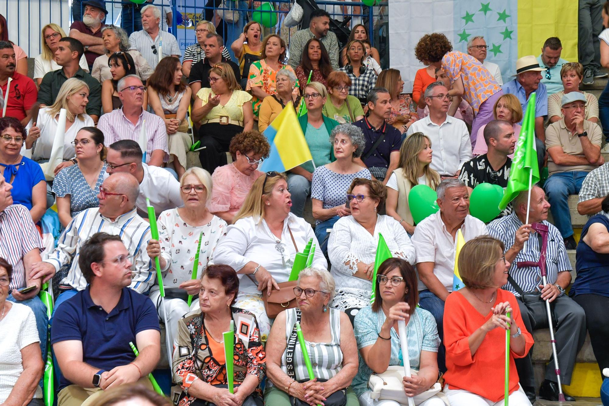 Presentación de candidaturas de Nuevas Canarias a las elecciones del 28M