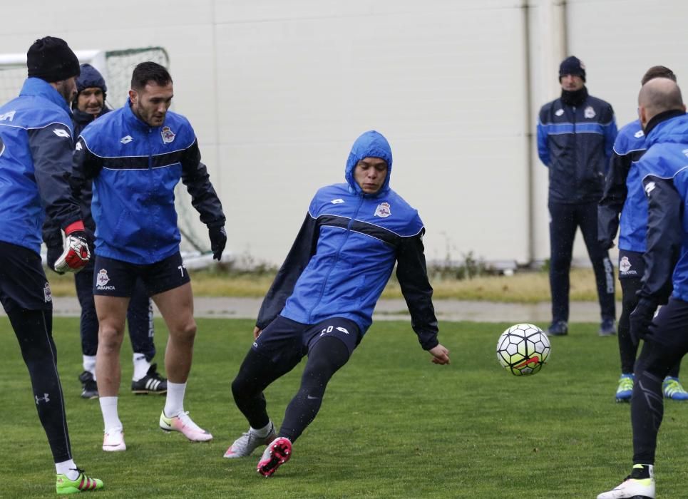 Entrenamiento bajo la lluvia