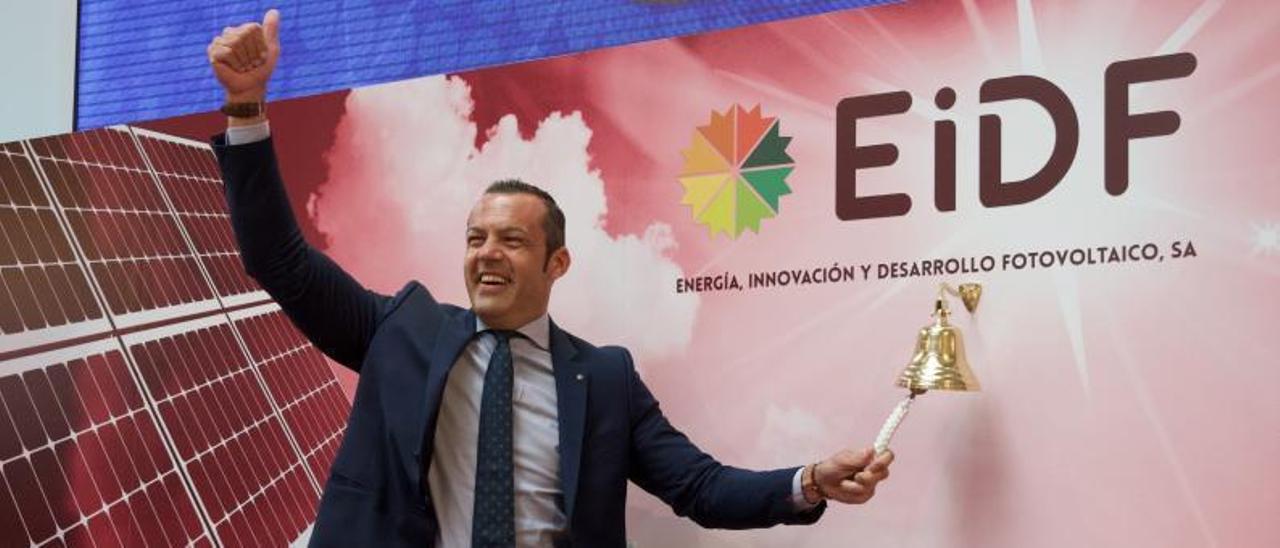 Fernando Romero,
principal  accionista y
director general
de EiDF, ayer. | // BME