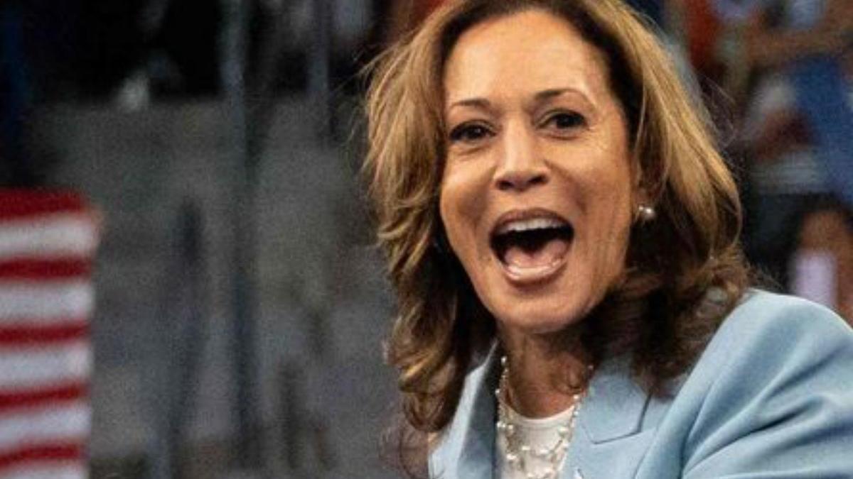 Kamala Harris, el 30 de julio.