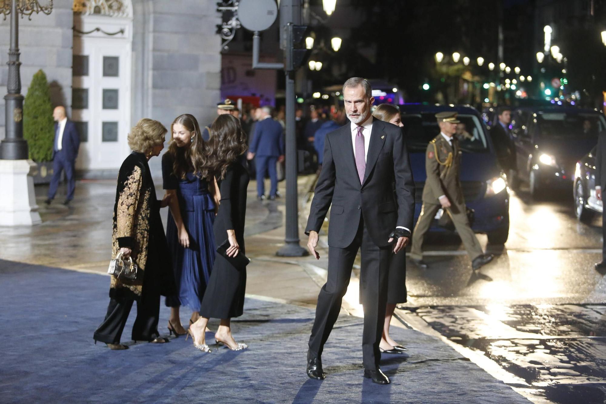 EN IMÁGENES: Así fue la alfombra azul de los Premios Princesa de Asturias 2023