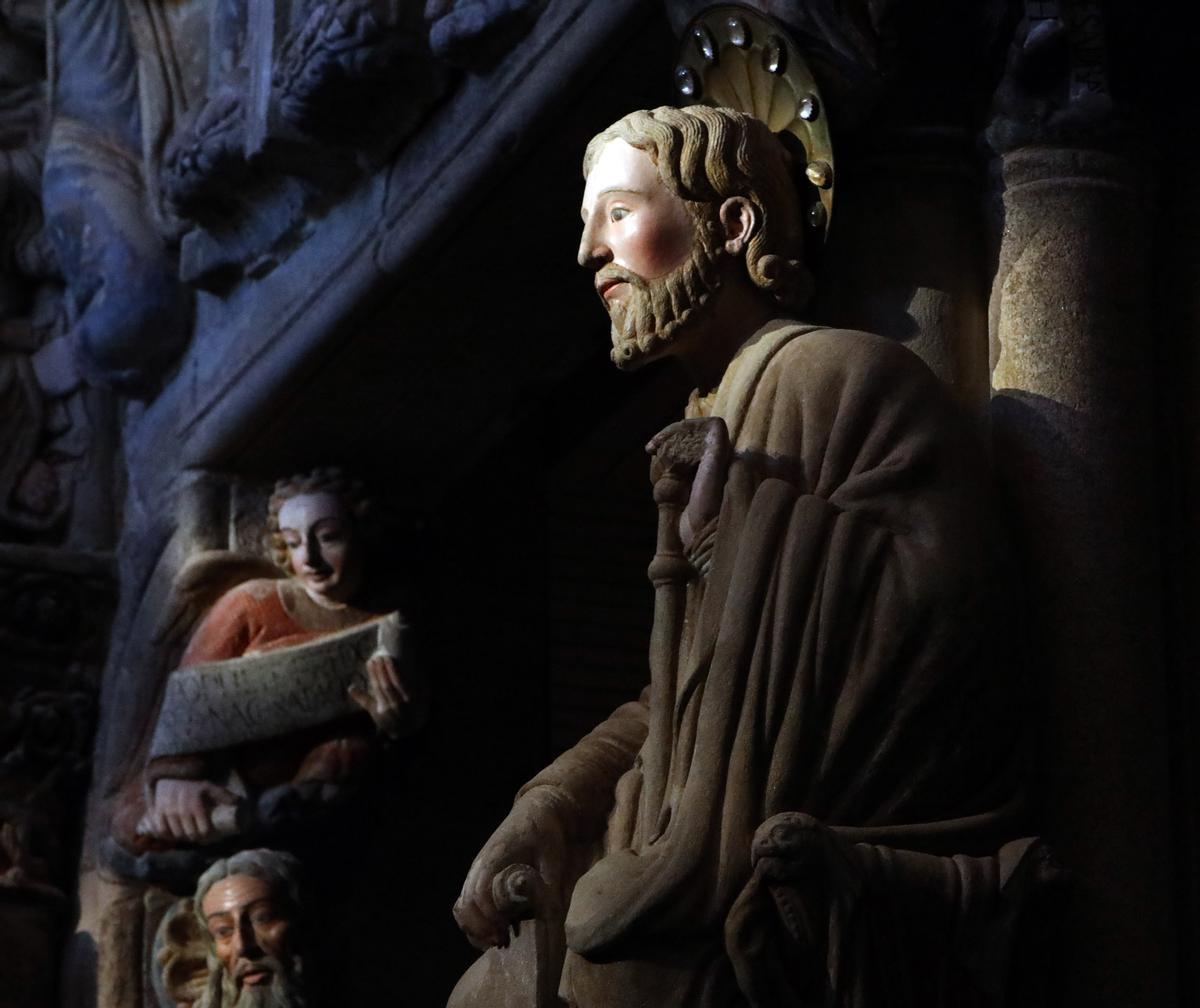 Pórtico de la Gloria de la Catedral de Santiago