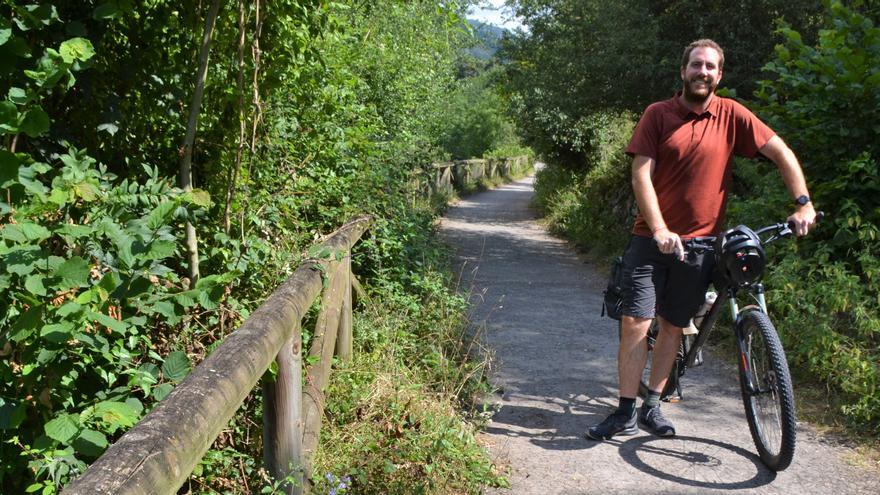 Un emprendedor rural a golpe de pedalada