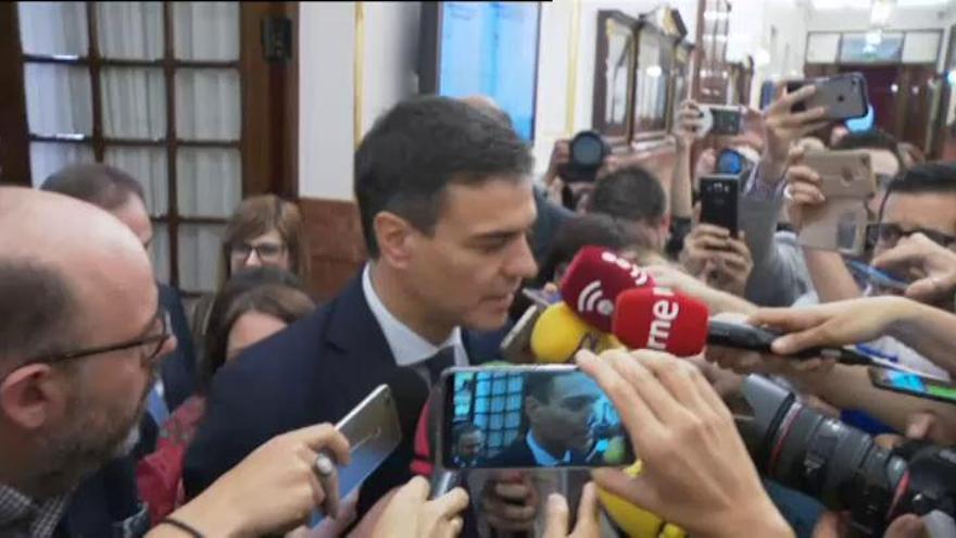 Sánchez: "Voy a abordar todos los desafíos del país con humildad, entrega y mucha determinación"