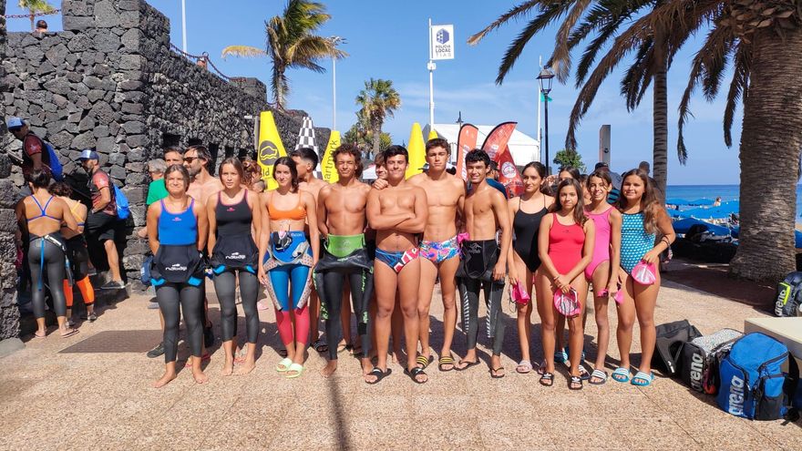 ESNA Lanzarote aspires to the podium in the final of the Canarian Swimming Cup