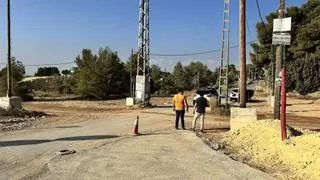 Manises valora los efectos de las obras de la carretera CV-370 en su paso por Montemayor