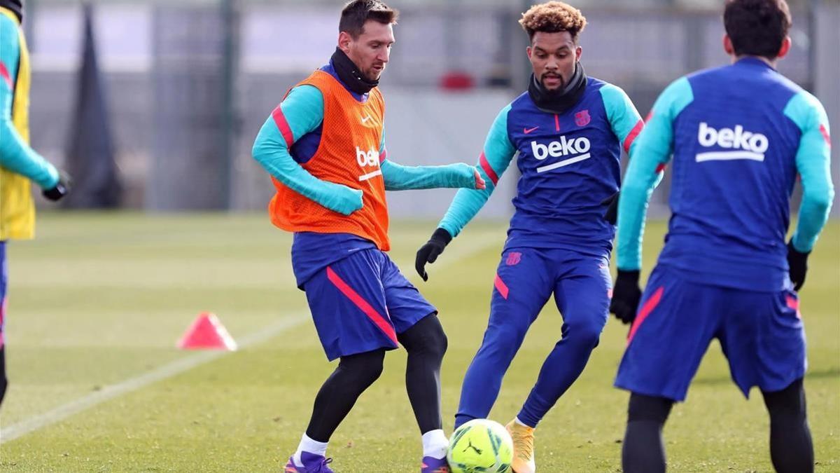 Entrenamiento del fc barcelona del 02 01 2021 fotos fcb messi