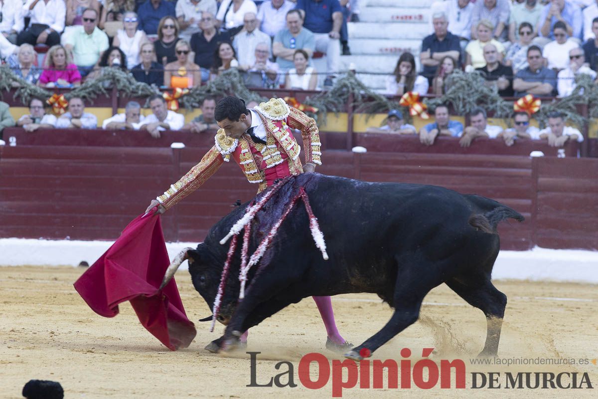 Tercer festejo de la Feria Taurina de Murcia (Talavante, Paco Ureña y Roca Rey), en imágenes