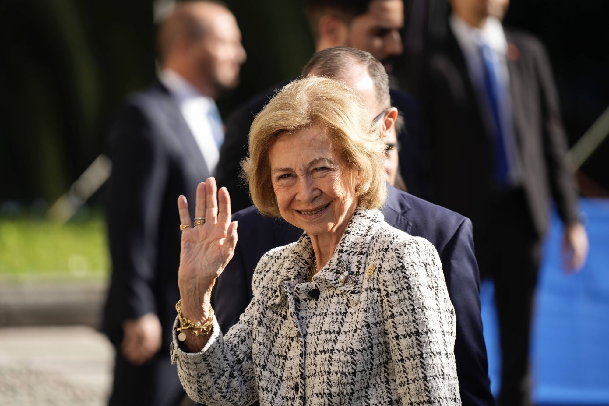 Llegada de invitados y Reina Sofía Kanon