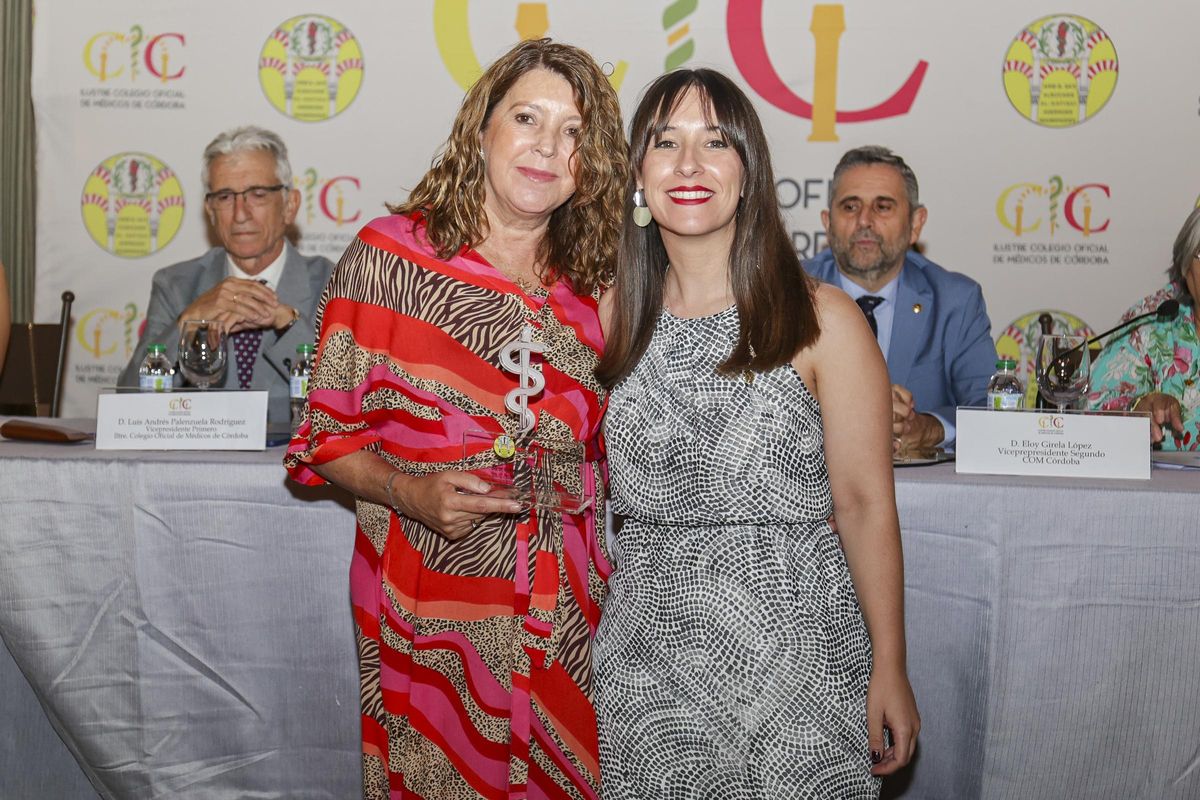 Varios momentos de la celebración del Día de la Profesión Médica, del Colegio de Médicos de Córdoba.