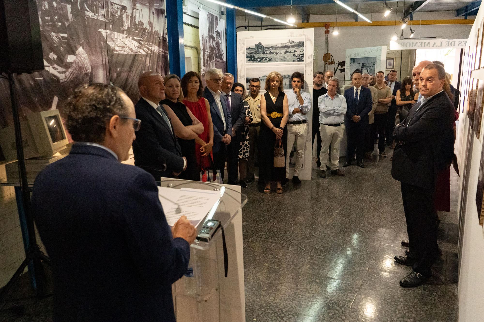 Inauguración del "Museo de la memoria" en la sede de LA OPINIÓN-EL CORREO DE ZAMORA