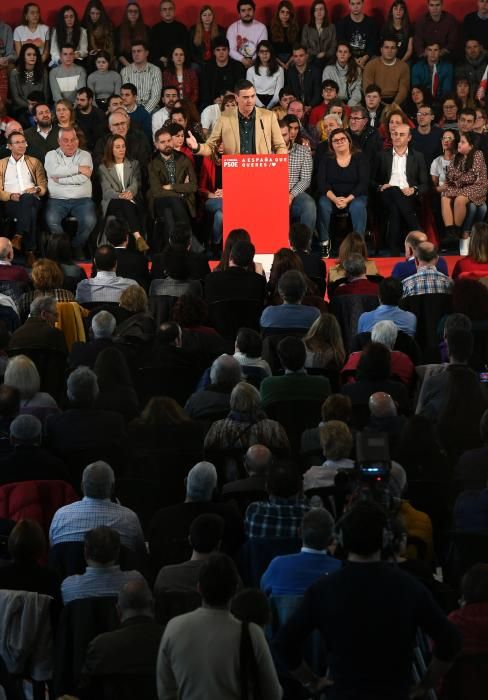 Mitin de Pedro Sánchez en A Coruña