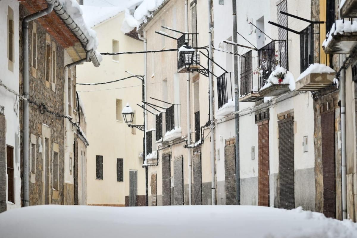 Las mejores imágenes de la borrasca Filomena en Castellón