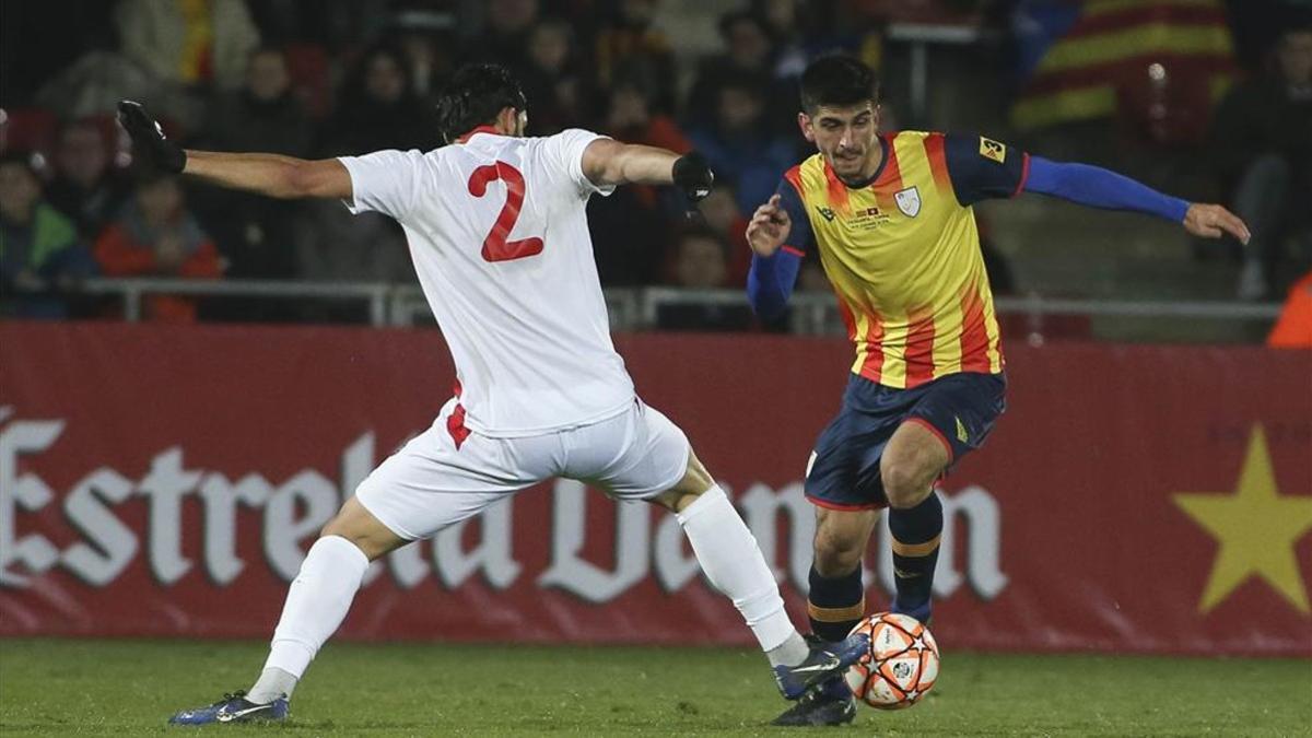 Gerard Moreno estrenó el marcador de Catalunya