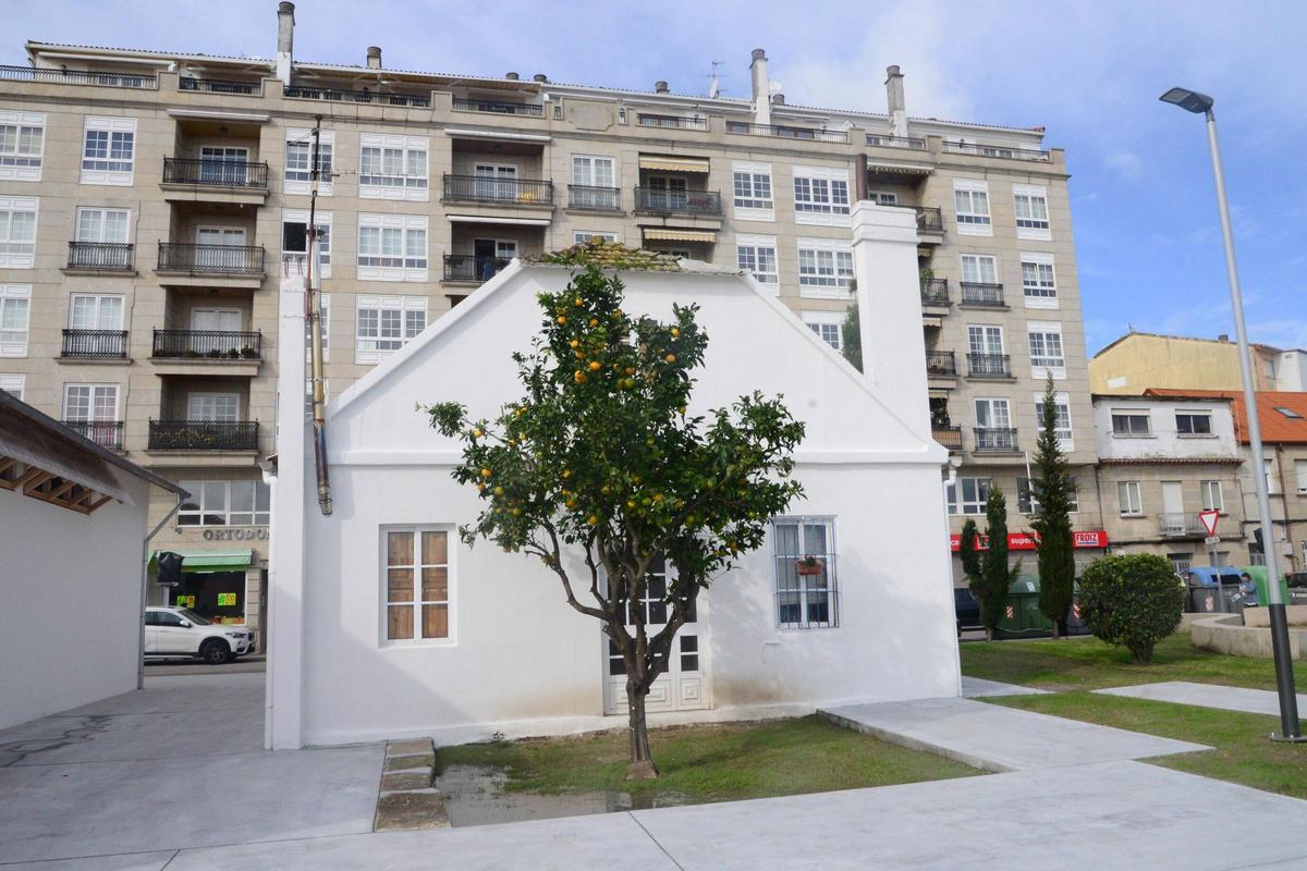 Vivienda vinculada al astillero de Carlagho en donde se quiere abrir una oficina de turismo.
