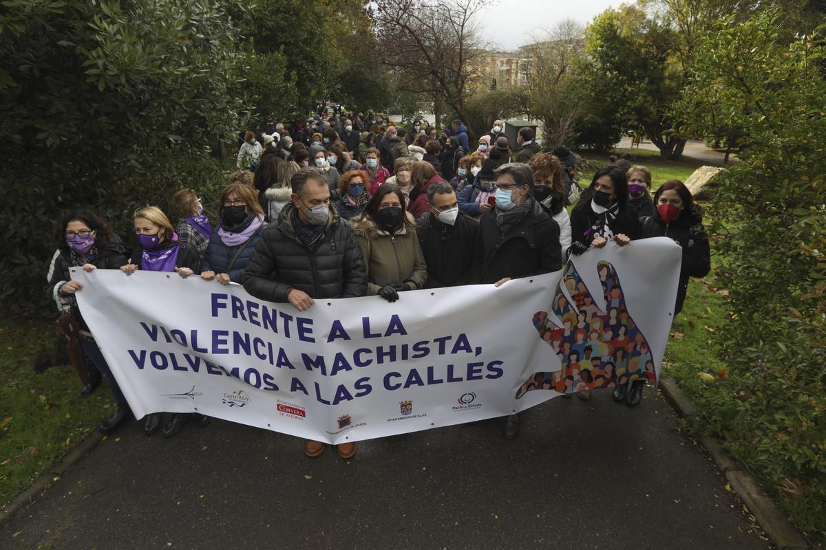Marcha comarcal contra la violencia machista