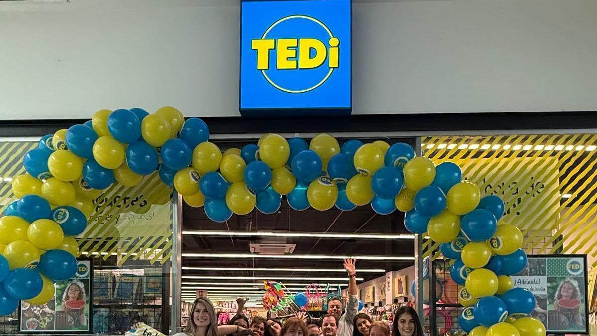 La inauguración de Tedi.