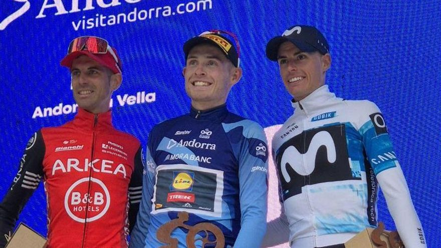 Enric Mas se clasifica tercero en la Andorra Clàssica