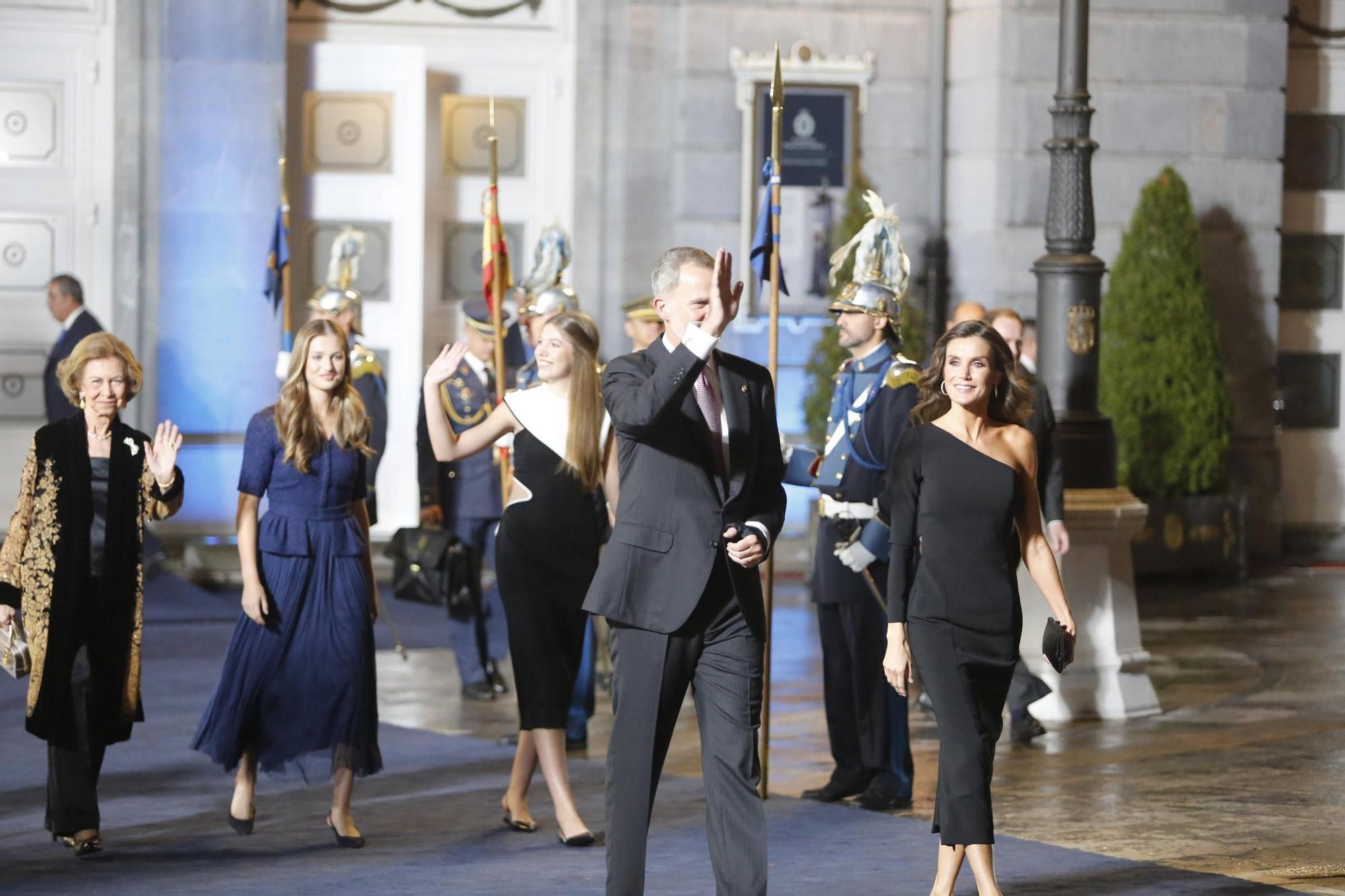 EN IMÁGENES: Así fue la alfombra azul de los Premios Princesa de Asturias 2023