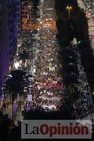 Manifestación en Cartagena por el Mar Menor