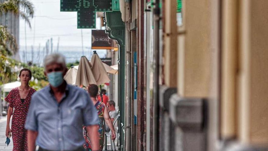 Ola de calor en Canarias, agosto de 2021