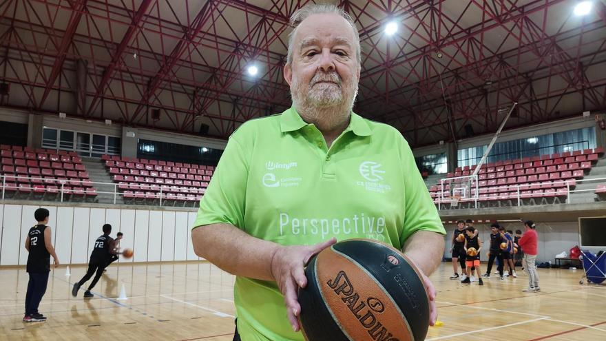 Toni Bigas, mig segle vinculat a les banquetes de bàsquet