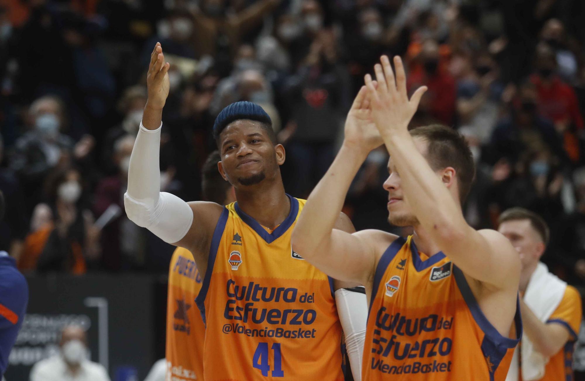 Espectacular remontada de Valencia Basket frente al Surne Bilbao