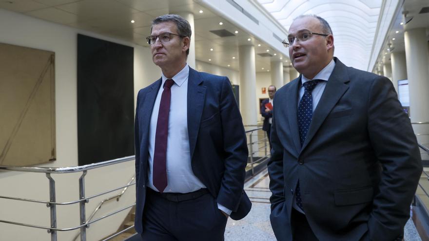El PP cierra en falso la crisis interna y Tellado supera el bache apoyado por Feijóo y Ayuso