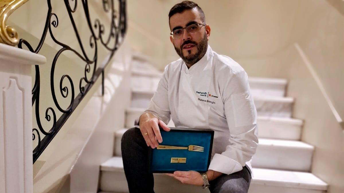 El chef compostelano Summa Breogán recogió un tenedor de oro