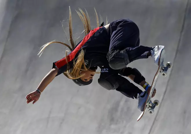 La final de skateboarding en los Juegos Olímpicos, en imágenes