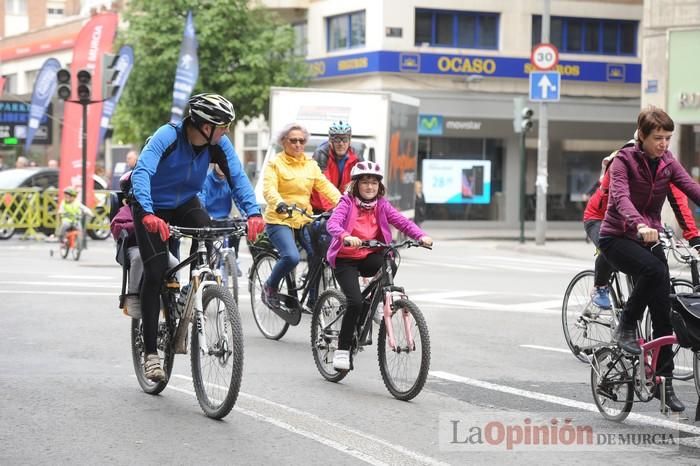 Marcha en bici en Murcia