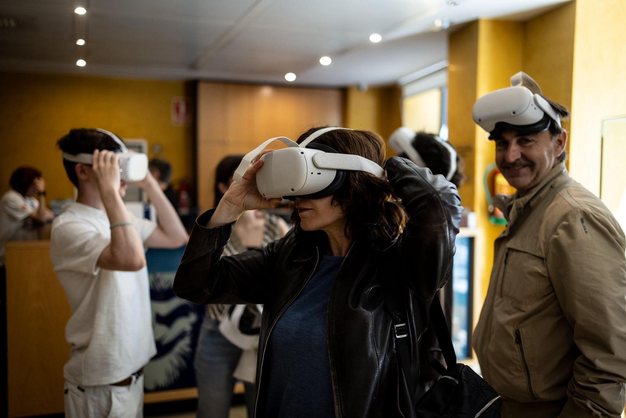 En imágenes | Zaragoza 'redescubre' sus museos con tecnología en su día Internacional