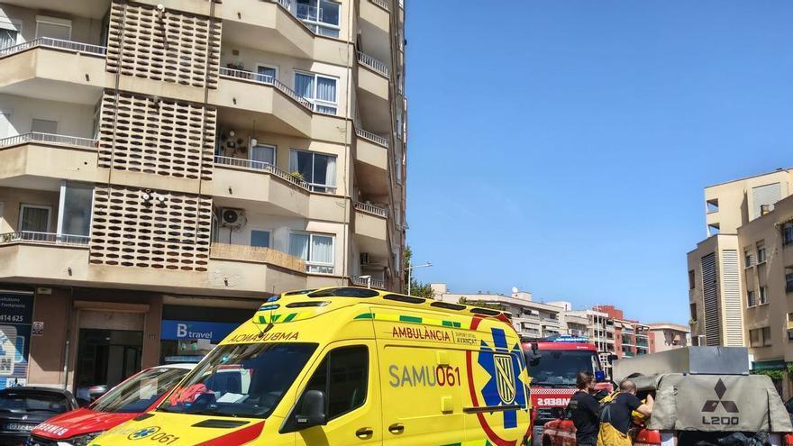 ate de un operario atrapado en el hueco de un ascensor en Palma