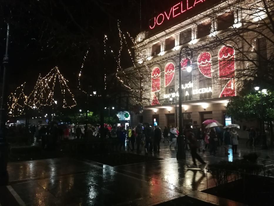 Luces de Navidad en Avilés