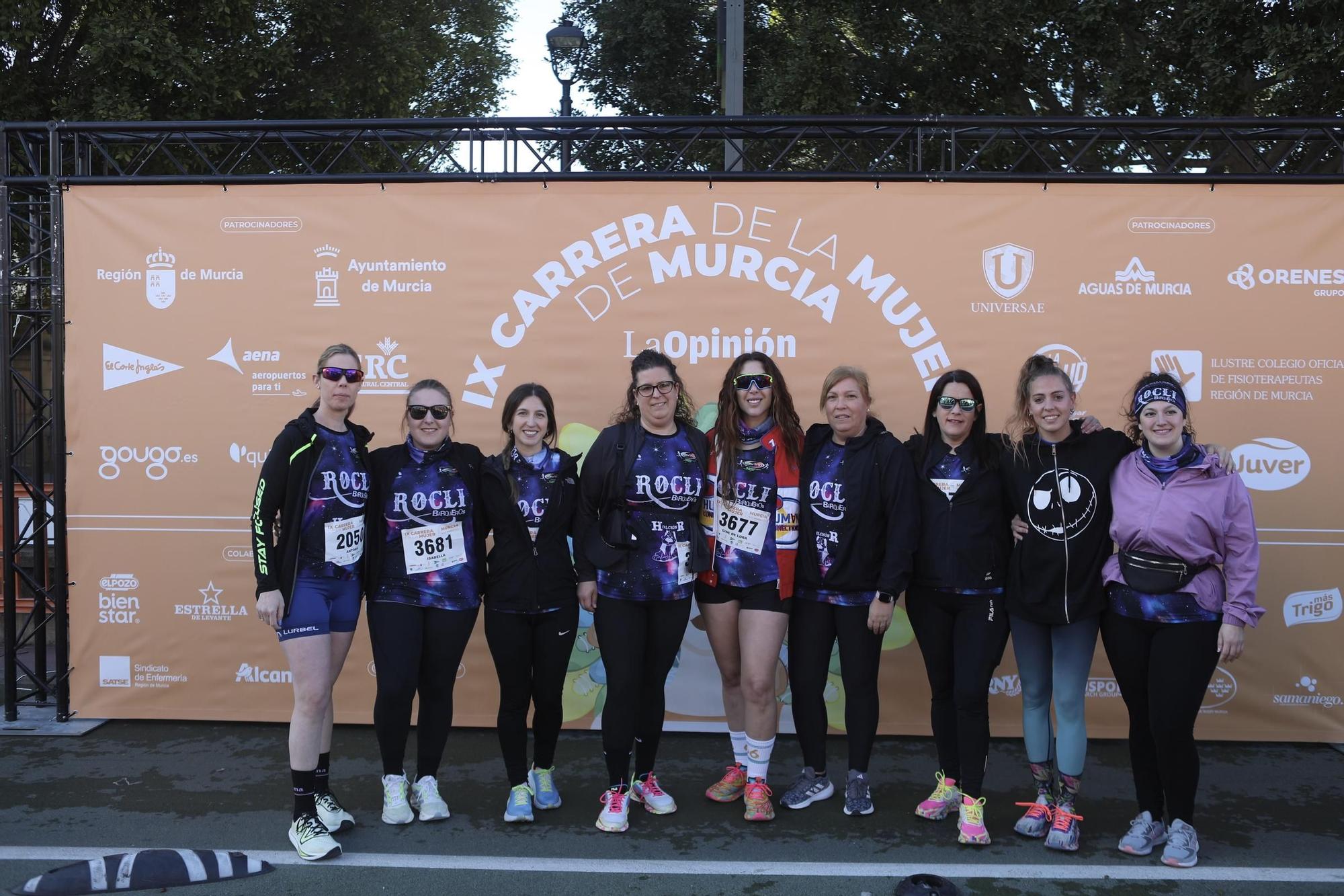 Carrera de la Mujer: así han posado las corredoras en el photocall antes de la salida