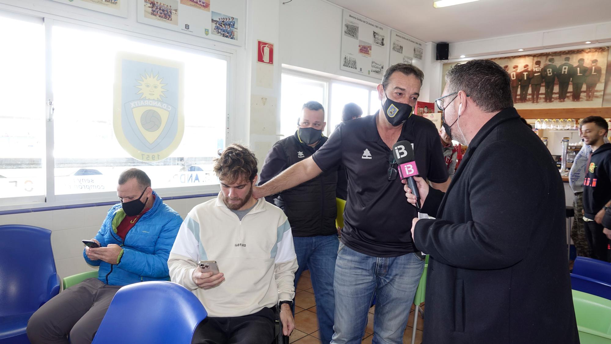 En Andratx han festejado que tocara el Sevilla en la Copa del Rey