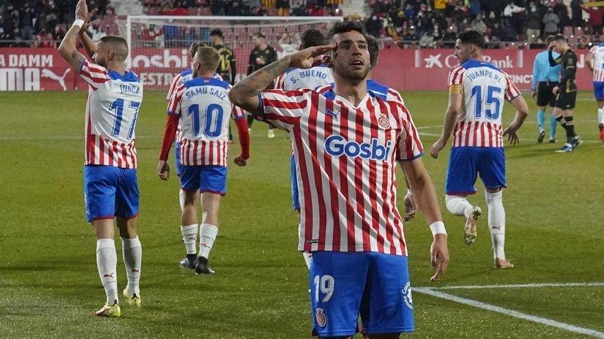 Bustos s’allibera i es reivindica amb el cinquè gol de la temporada