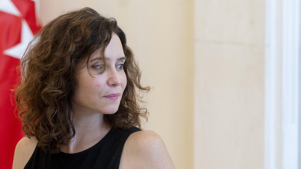 La presidenta de la Comunidad de Madrid, Isabel Díaz Ayuso.