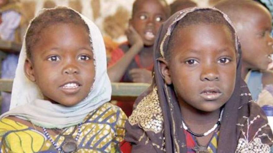 Niñas y niños de las escuelas del Chad con las que colabora la ONG Entreculturas.  // Entreculturas