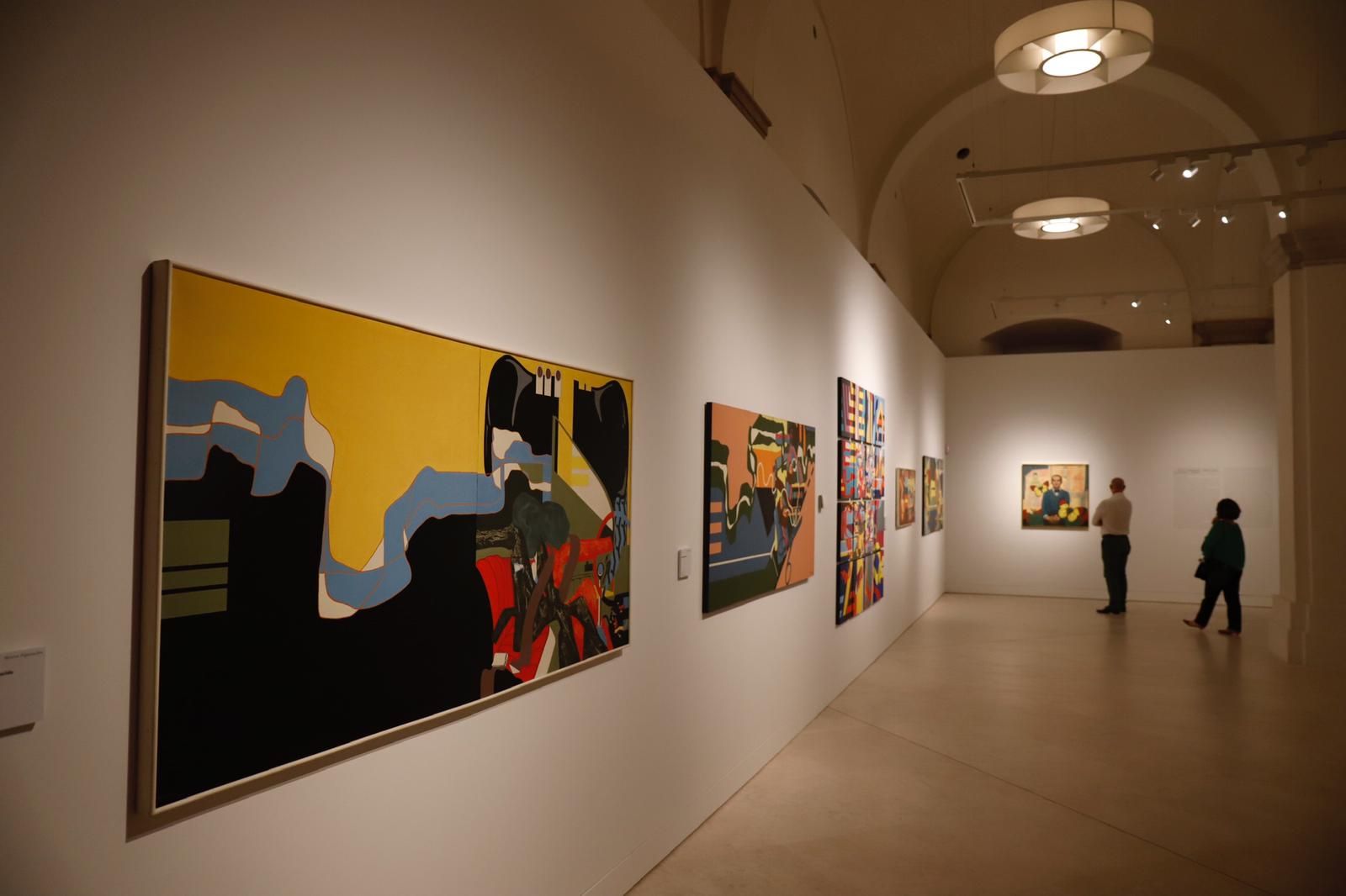 Inauguración de la sala de exposiciones temporales 'Eugenio Chicano' en el Museo de Málaga