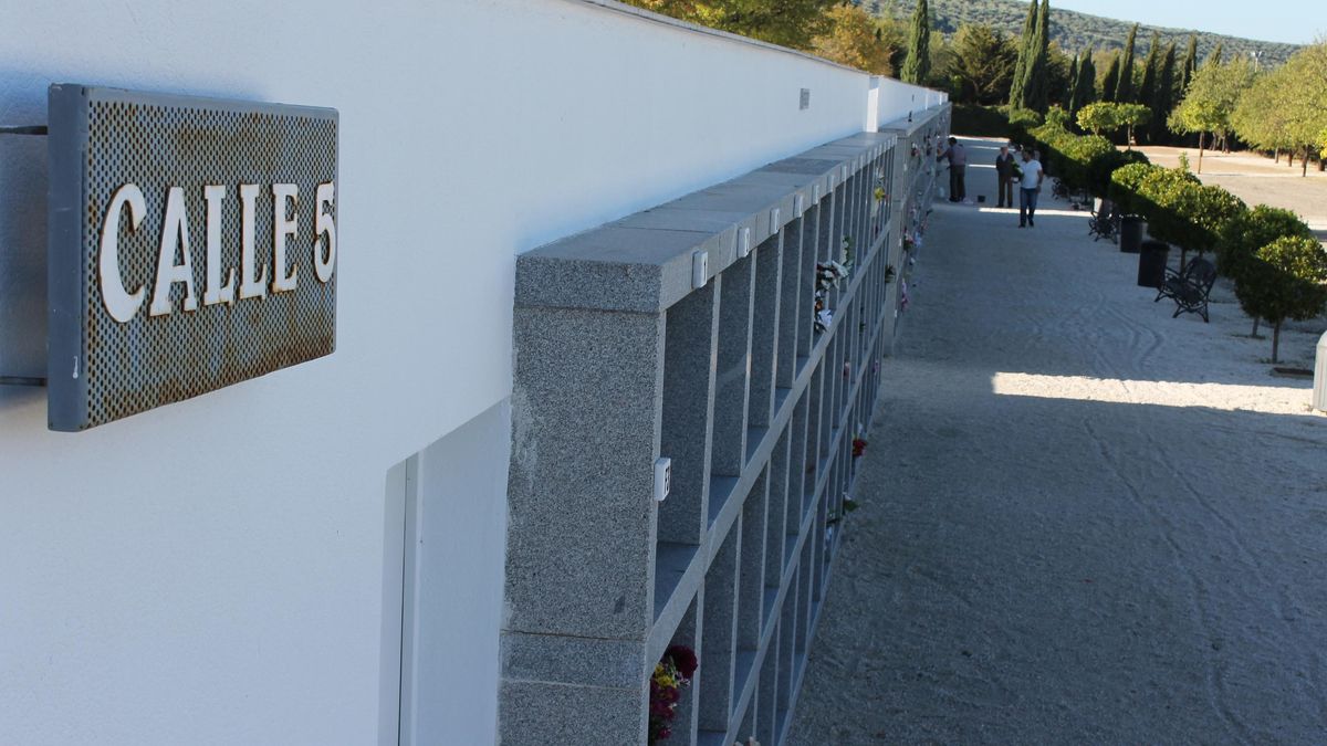 Una imagen del cementerio de Lucena.