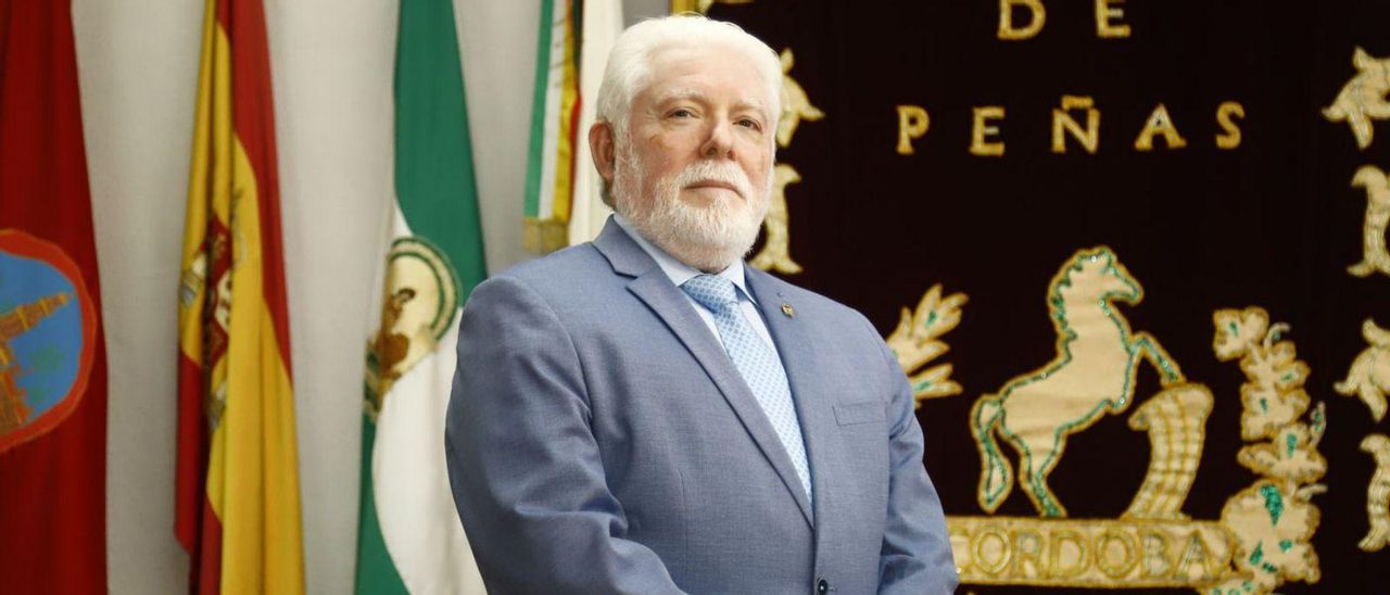 Alfonso Morales, presidente de la Federación de Peñas Cordobesas.