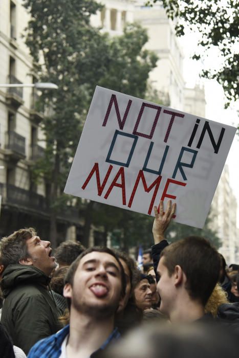 Manifestació per l''acollida de refugiats