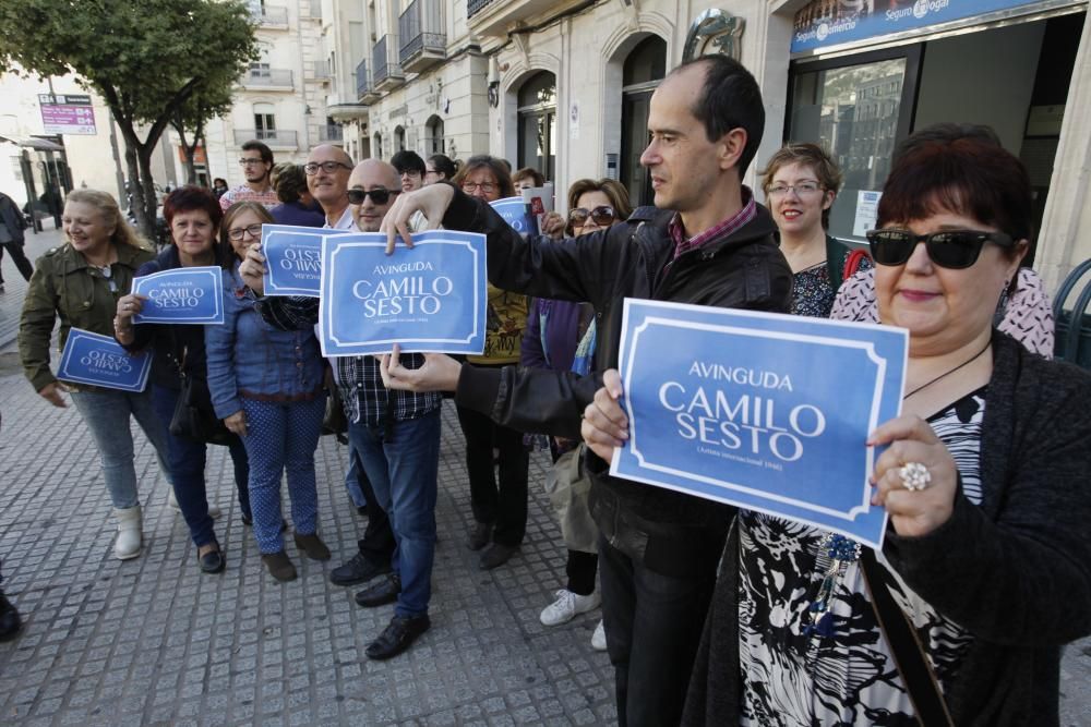 Colas para ver a Camilo Sesto