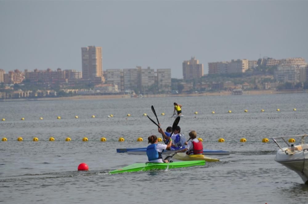 Liga Autonómica de Piragüismo en Playa Paraíso